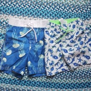 2 Toddler Boys Bathing Suits